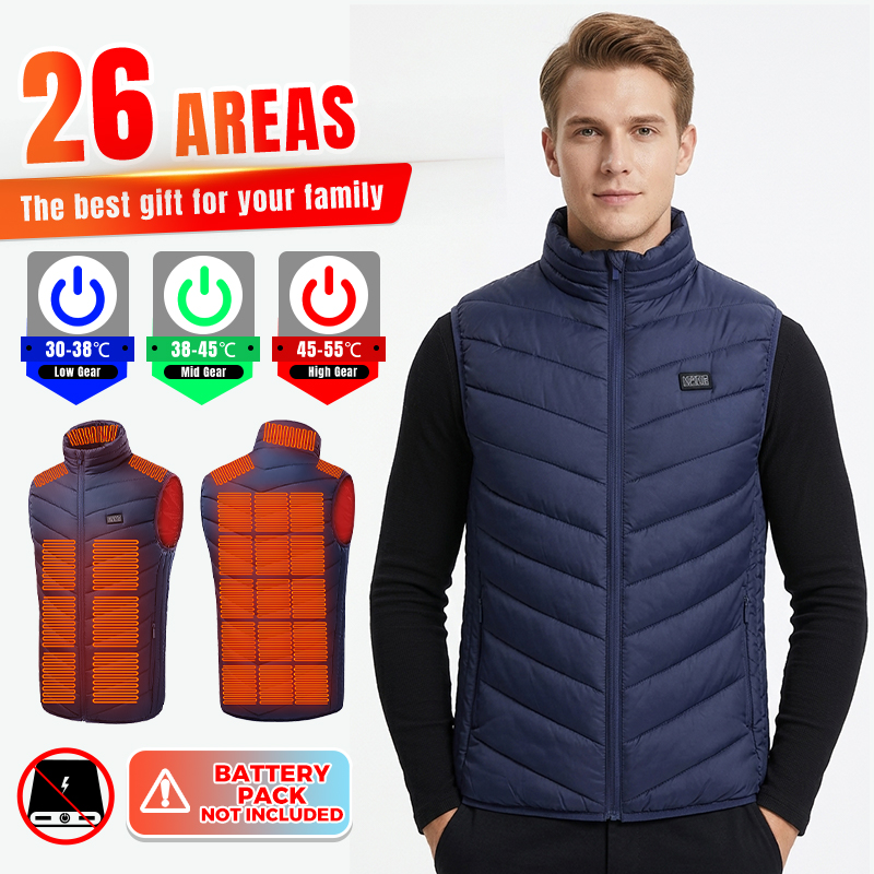 Winter Clothing Hiking - Rompi Pemanas Cerdas dengan 26 Zona,