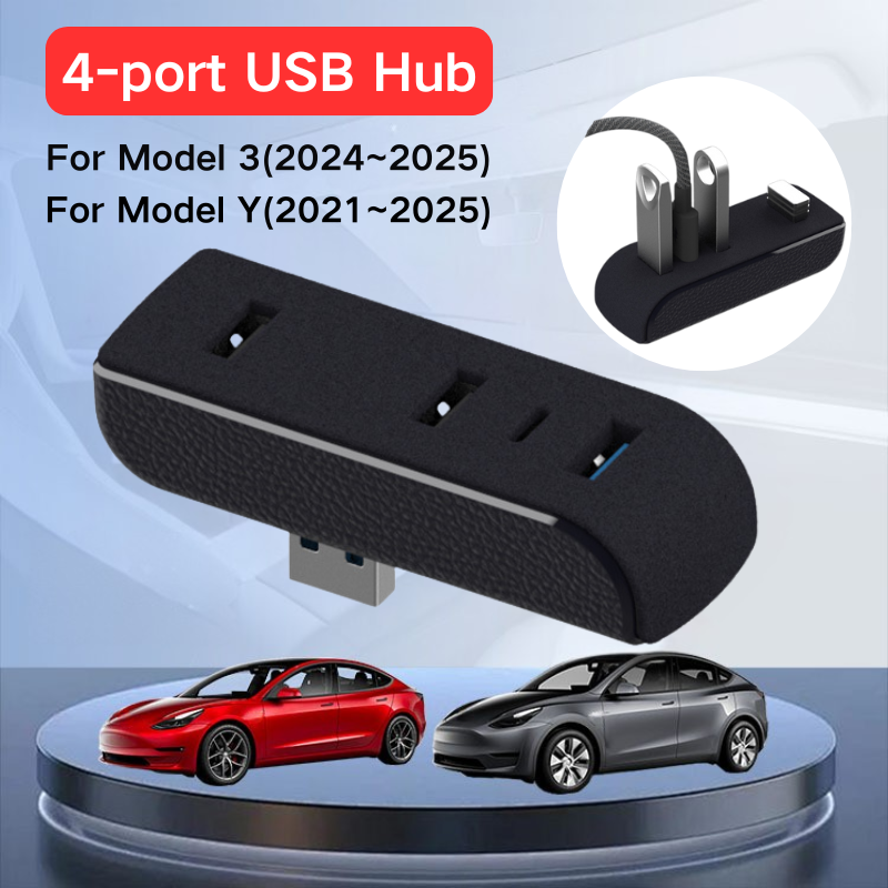Heated Gloves Electric - Upgrade Hub USB 4-Port Ekstender Pengisi