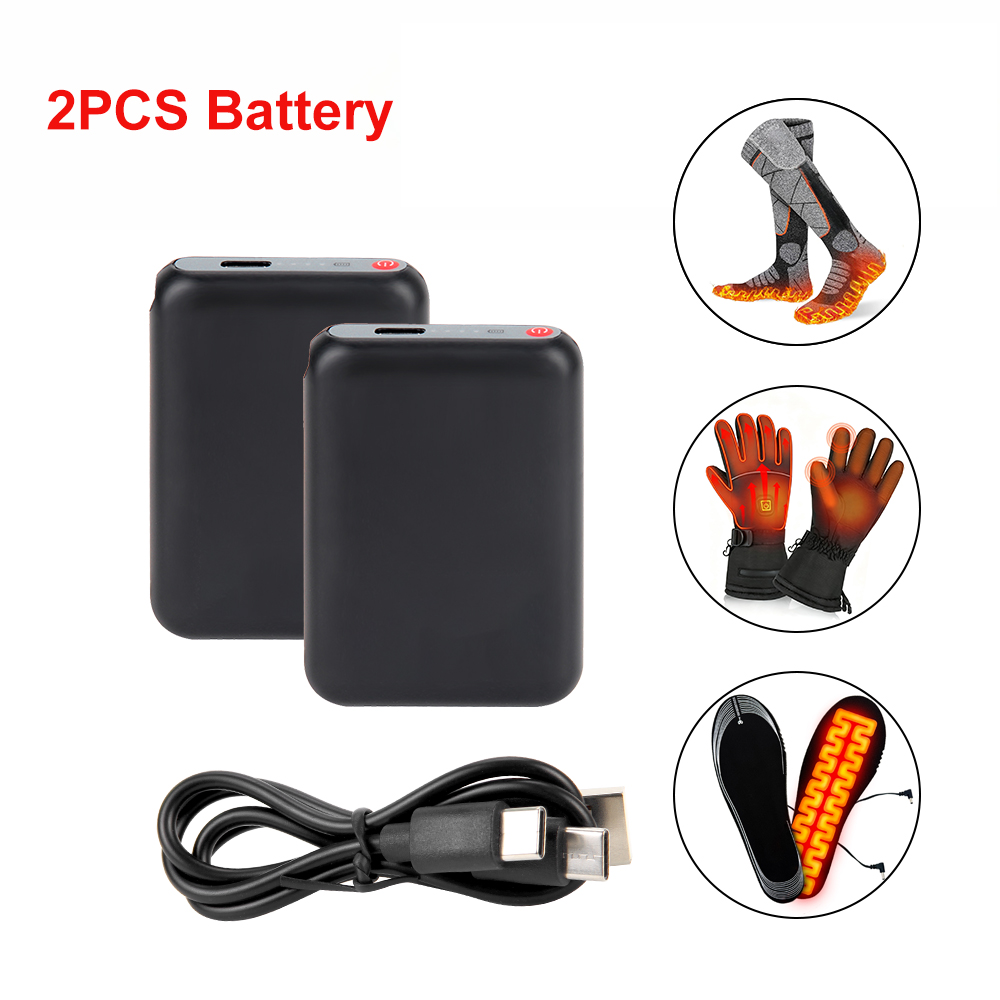 Heated Gloves Electric - Baterai Kaus Kaki Berpemanas 5V 6000mAh