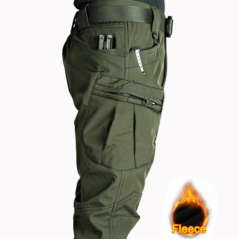 Celana Cargo Fleece Musim Ding - Winter Clothing Hiking ulasan dan harga