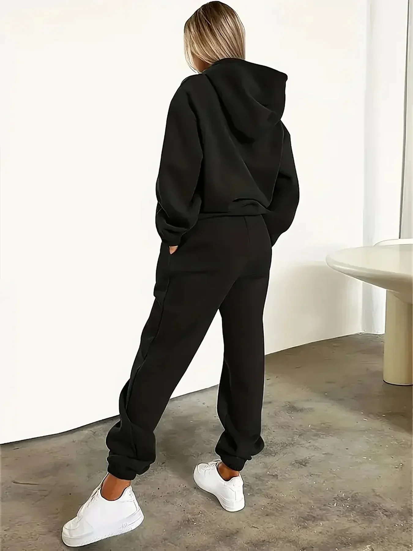 Setelan Hoodie dan Celana Baru - Winter Clothing For Women ulasan dan harga